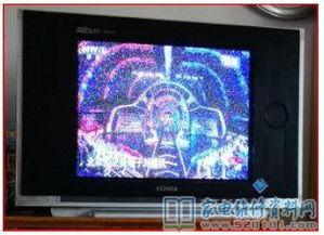 康佳p21sa390彩電開機三無故障維修